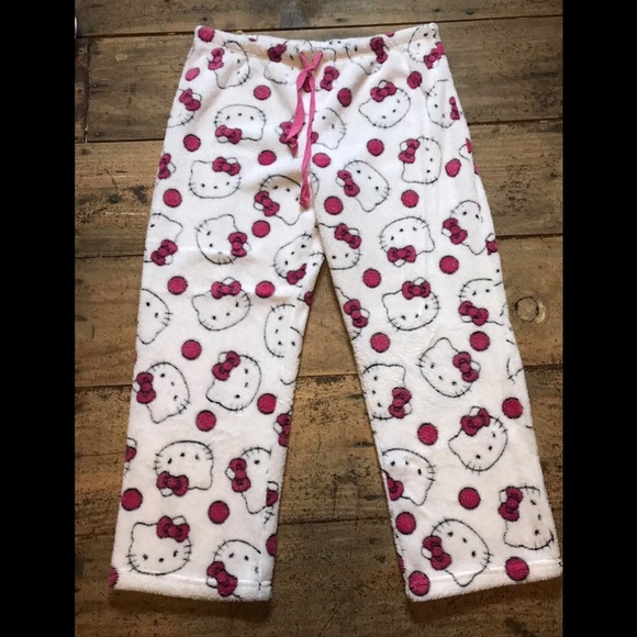 Hello Kitty Other - Hello Kitty fleece pj pants